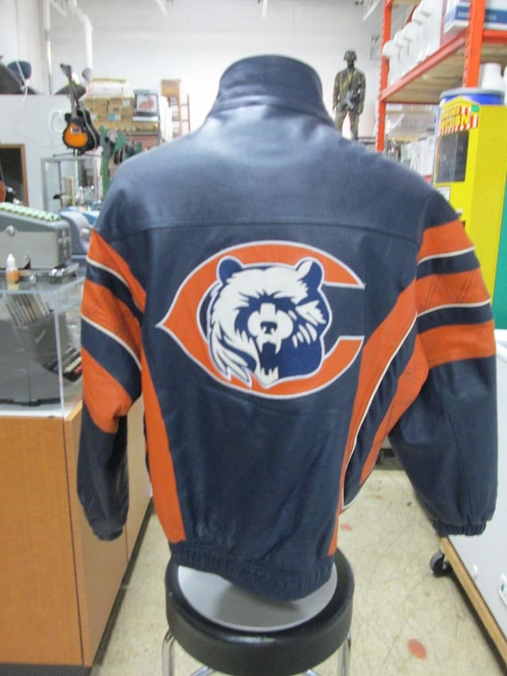 NFL Proline Starter Chicago Bears Leather Jacket,… - image 2