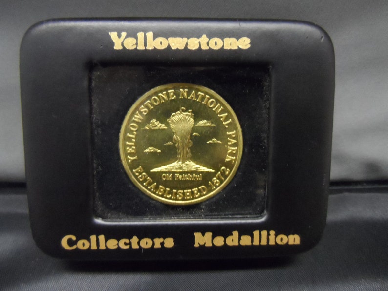 1872 Yellowstone National Park Established Bronze