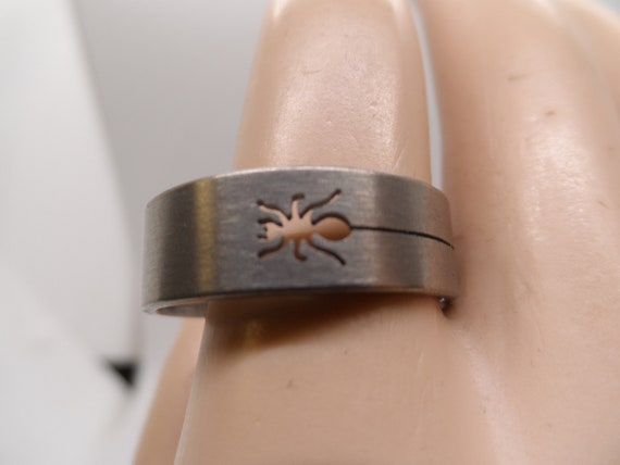 Vintage 1990s Statement Ring "Spider" Size 11 1/2 - image 2