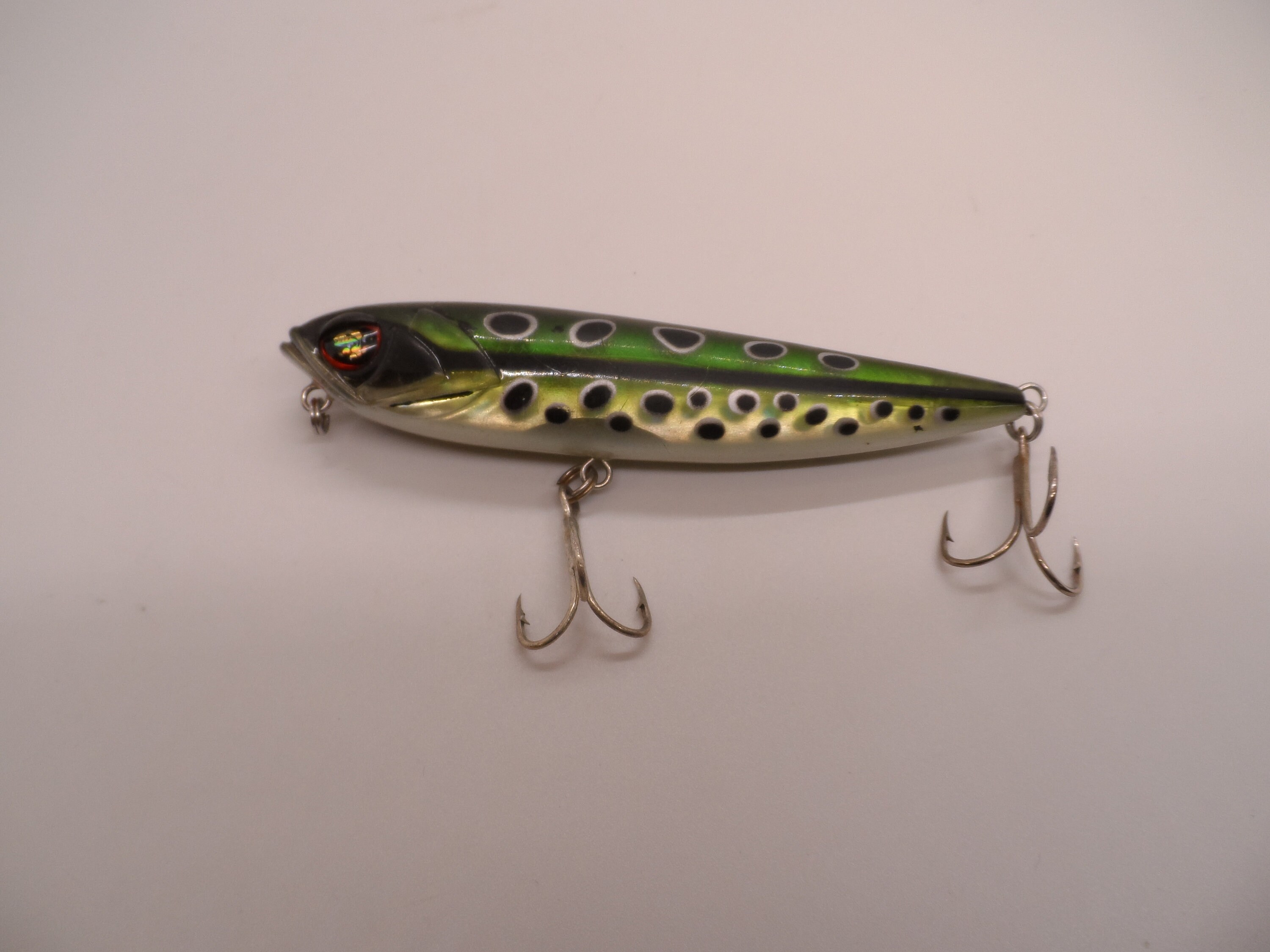 PAIR OF HEDDON Zara Spook Topwater Lures, Color-C-Lector Green. Florescent  Craw $27.35 - PicClick CA