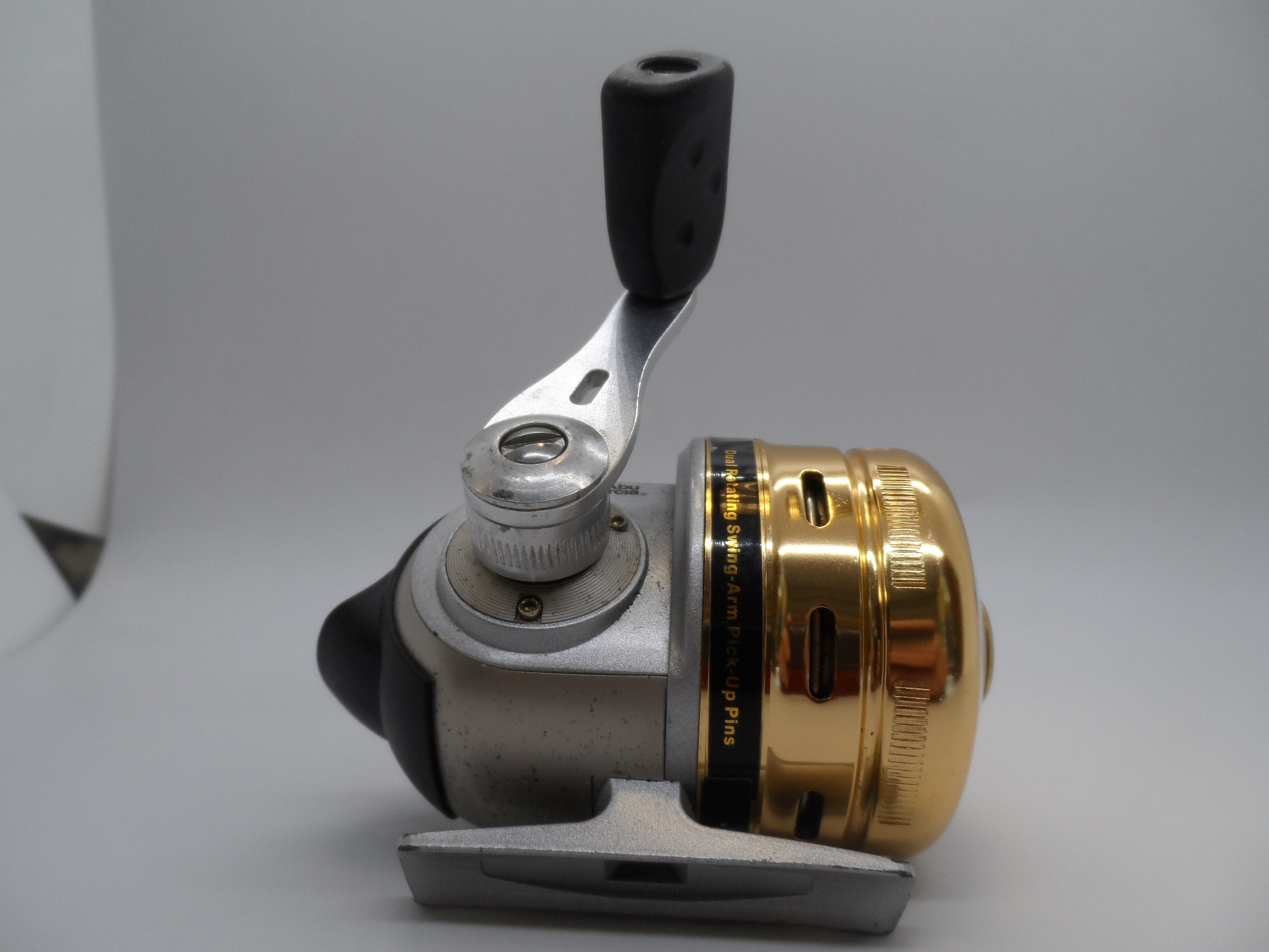 Abu Garcia 576i リール ゴールド/シルバー Vintage Abu Garcia ABUMATIC 576i Spincast Fishing Reel - Etsy