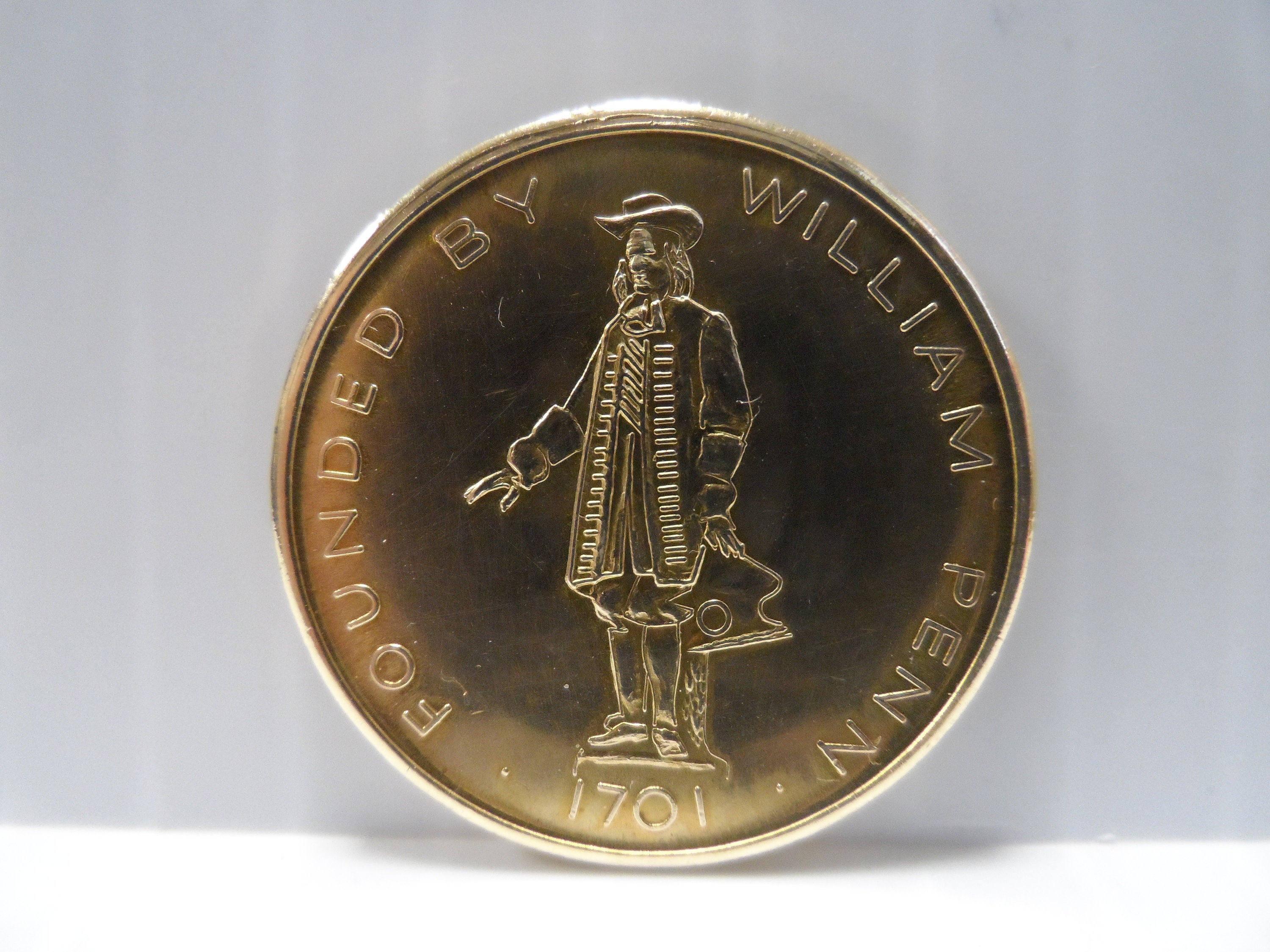 Vintage Seal Of City Of Philadelphia Pennsylvania Founded By - Etsy