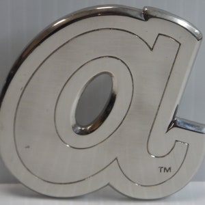 Headmaster 2005 MLBP Stainless Steel Belt Buckle Letter &quot;A&quot;