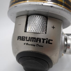 Moulinet Abu Garcia AbuMatic 874 Spincast - Vintage Japon - Bouton Poussoir