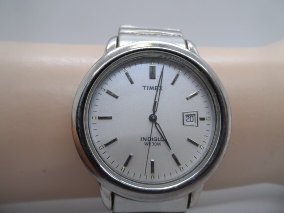 timex indiglo wr30m change date