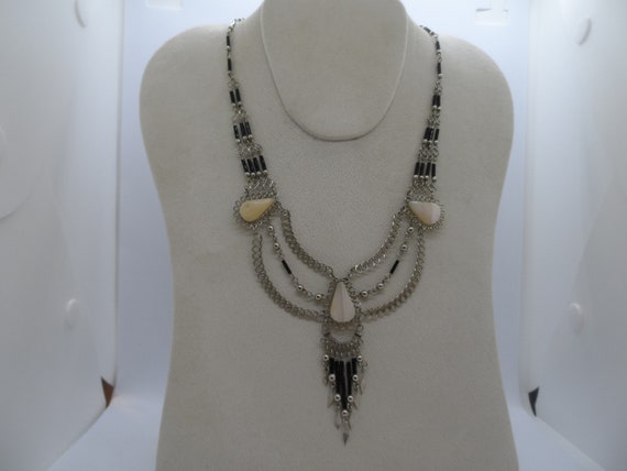 Layered Silver-Tone Belly Dance Chain with Bead Accents lanema Coin Belly Chain Dance Dress Belt Indian Waist Chain  main image 4