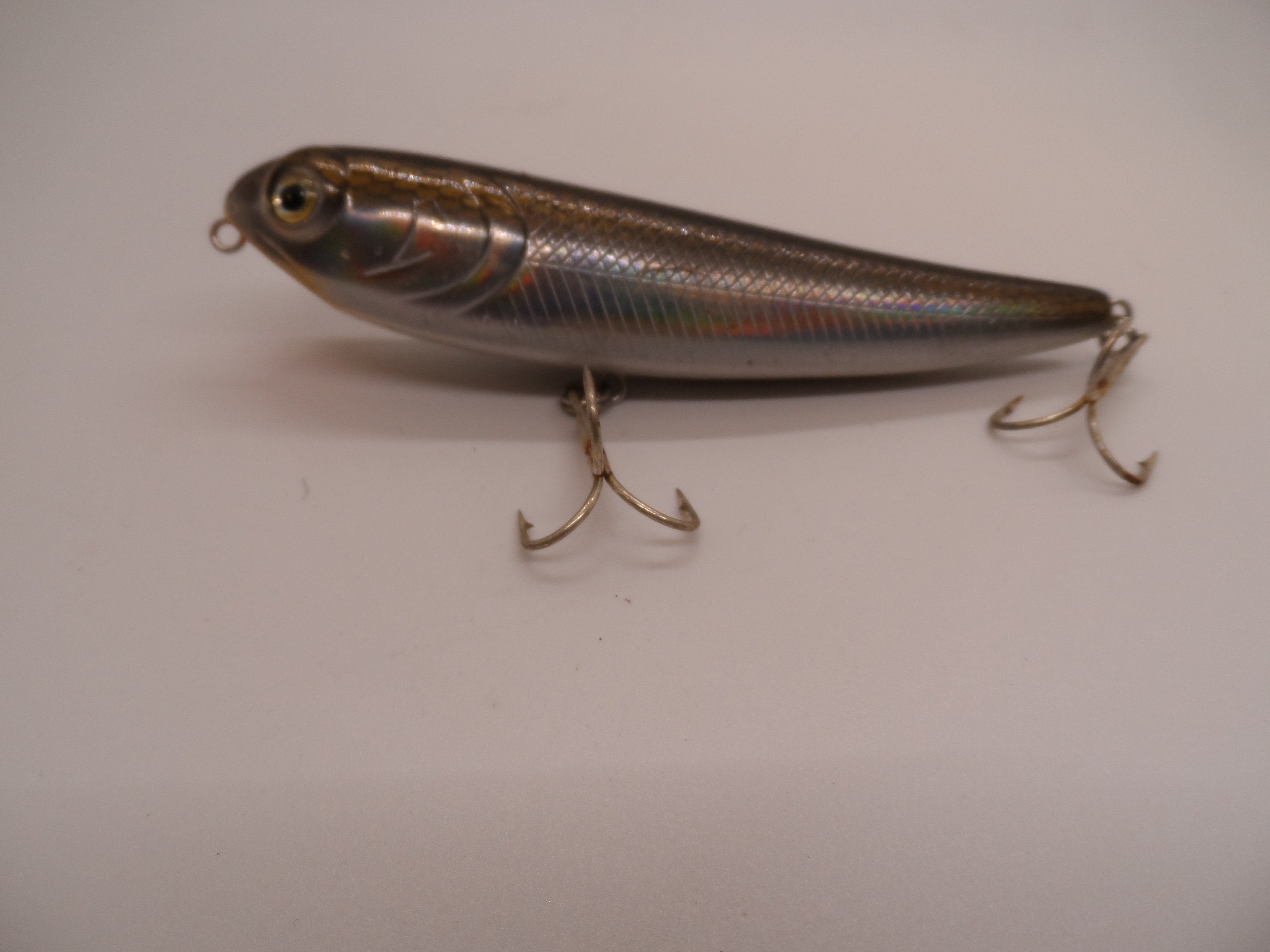 Vintage Bagley All Brass 4” Bang O Lure Color YP Bass Fishing Lure