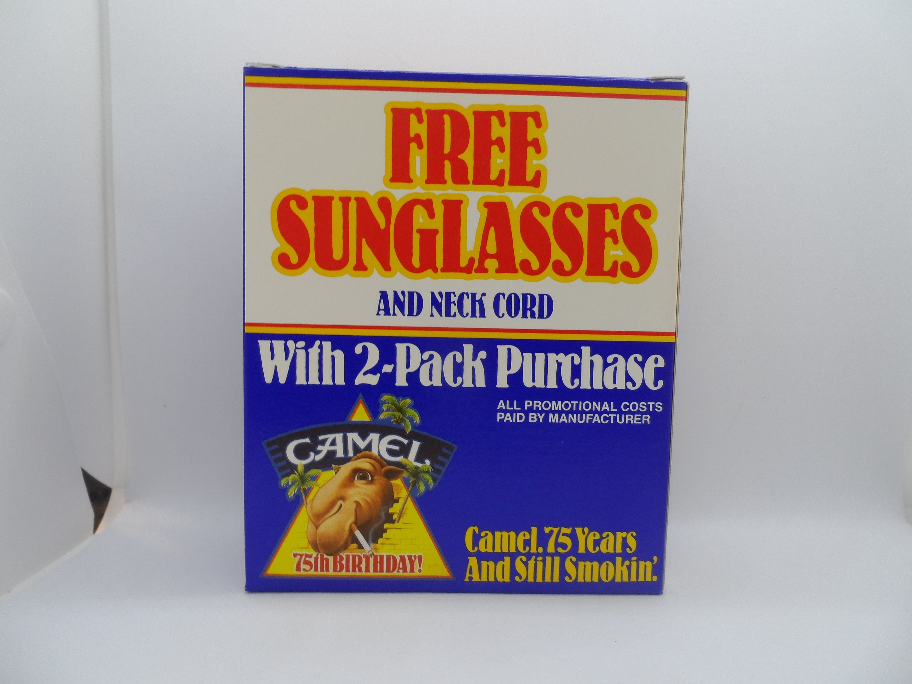 Vintage Joe Camel 75th Anniversary 
