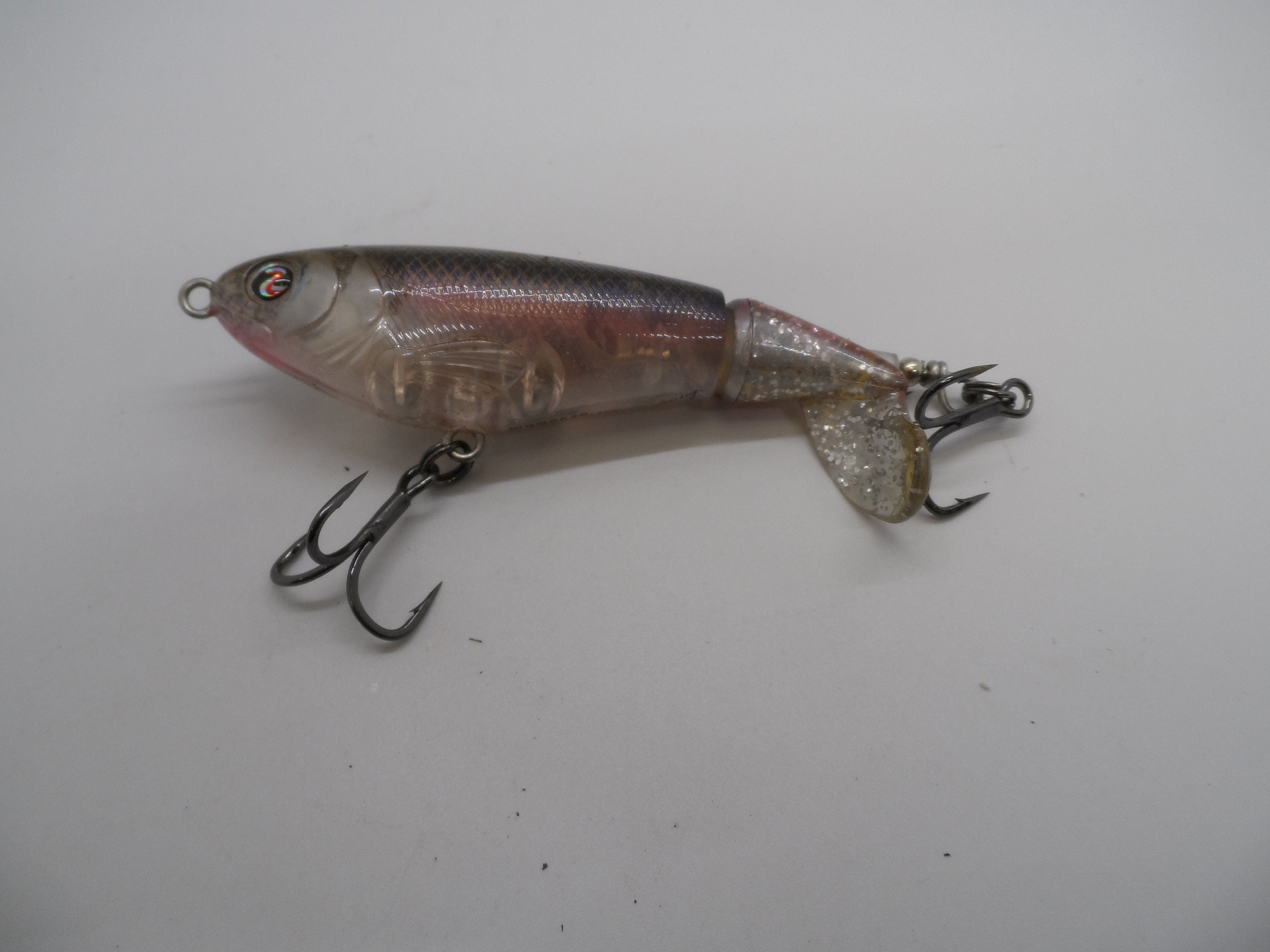 Vintage Set of 2 Whopper Plopper Flopper Tail Lures