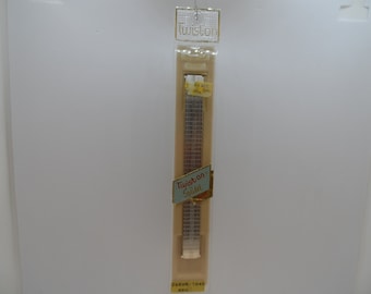 Vintage Twiston By Speidel 266WR/104R Regular Stainless Steel Adjustable Ends Men's Watch Flex Band, NOS (New Old Stock)
