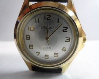 Vintage Westair 18k Gold Plated Quartz Watch, Japan Movement  display picture 2