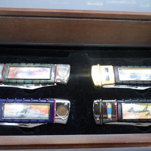 Vintage Franklin Mint 4 Piece Set with Display Case