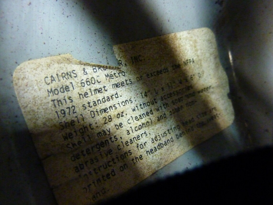 Vintage Cairns & Brothers 1972 Metro 660C Yellow Firefighter Etsy