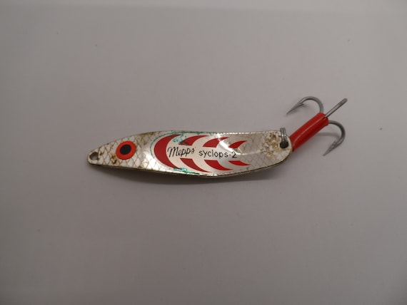 Grande Cuillère MEPS Vintage - Leurre De Pêche Collector Pour Brochet, Sandre, Perche, Truite