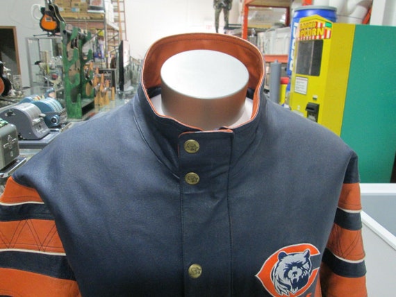 NFL Proline Starter Chicago Bears Leather Jacket,… - image 3