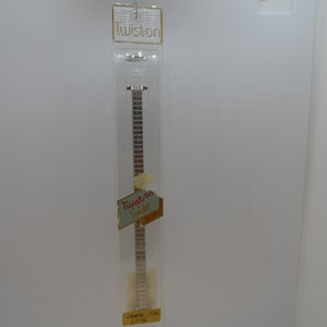 Vintage Ladies Voguestrap 253WR/74L Long Stainless Steel Watch Flex Band, NOS (New Old Stock), 1980&#39;s