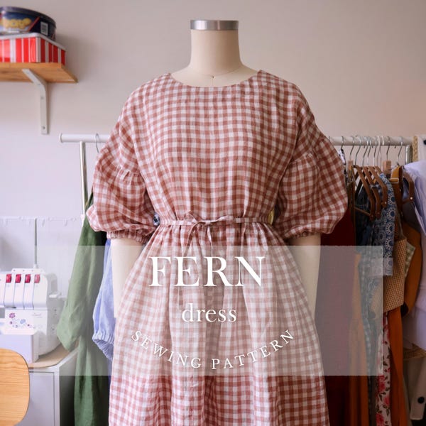 FERN dress PDF Pattern / us 0-22, eu 32-55, uk 4-26/ Digital Sewing Pattern