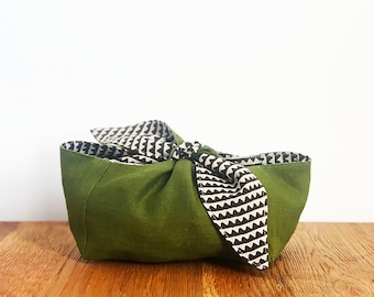 Christmas / Easter Gift bag | Knot bag | MINI SIZE | beginners pdf sewing pattern | reusable gift bag | Collect basket | fabric basket
