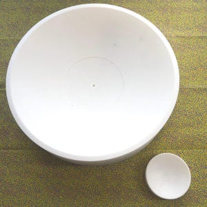 Mini GEDRAPELDE SCHIMMEL Aardewerk Trinket Schotel Ronde Cirkel Dip