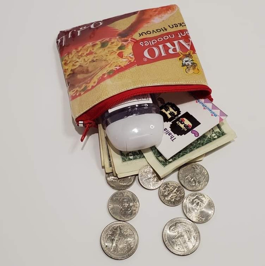 Fantastix Recycled Bag, Coin Bag/ Chili Cheese Cheetos, Coin Purse