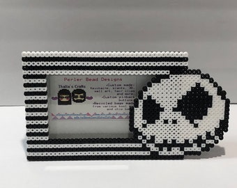 Jack Skellington Themed Picture Frame, nightmare before christmas