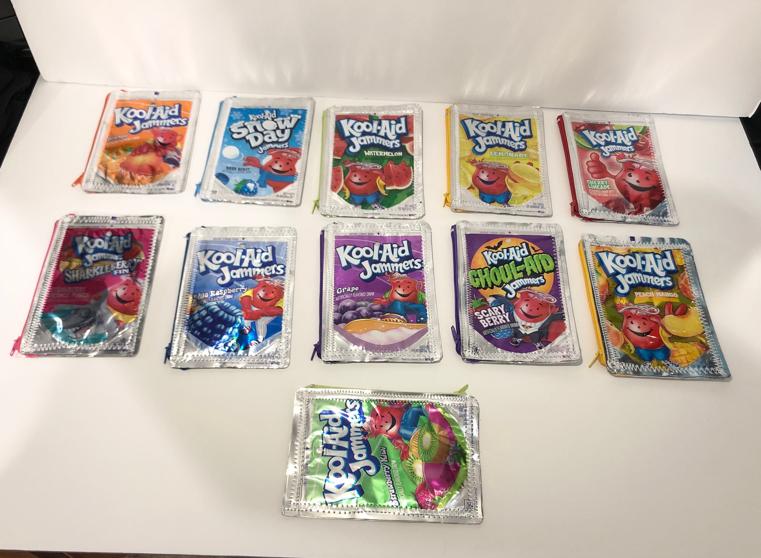 Recycled Koolaid Coin Bag Kool Aid Jammers upcycled Etsy