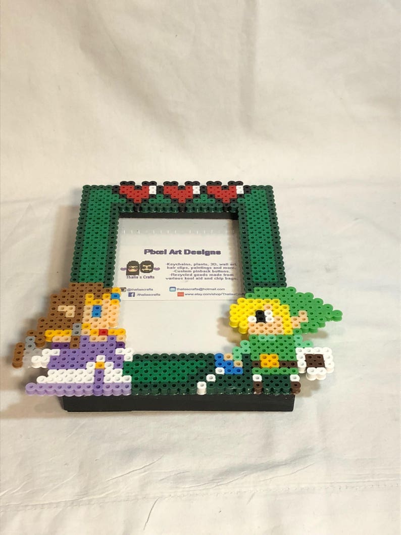 Legend of Zelda Picture Frame Link and Zelda Couples Photo Etsy