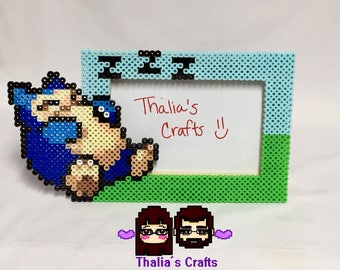 Pokemon Themed Picture Frames! snorlax picture frame, birthday gift photo frame, christmas gift, thaliascrafts