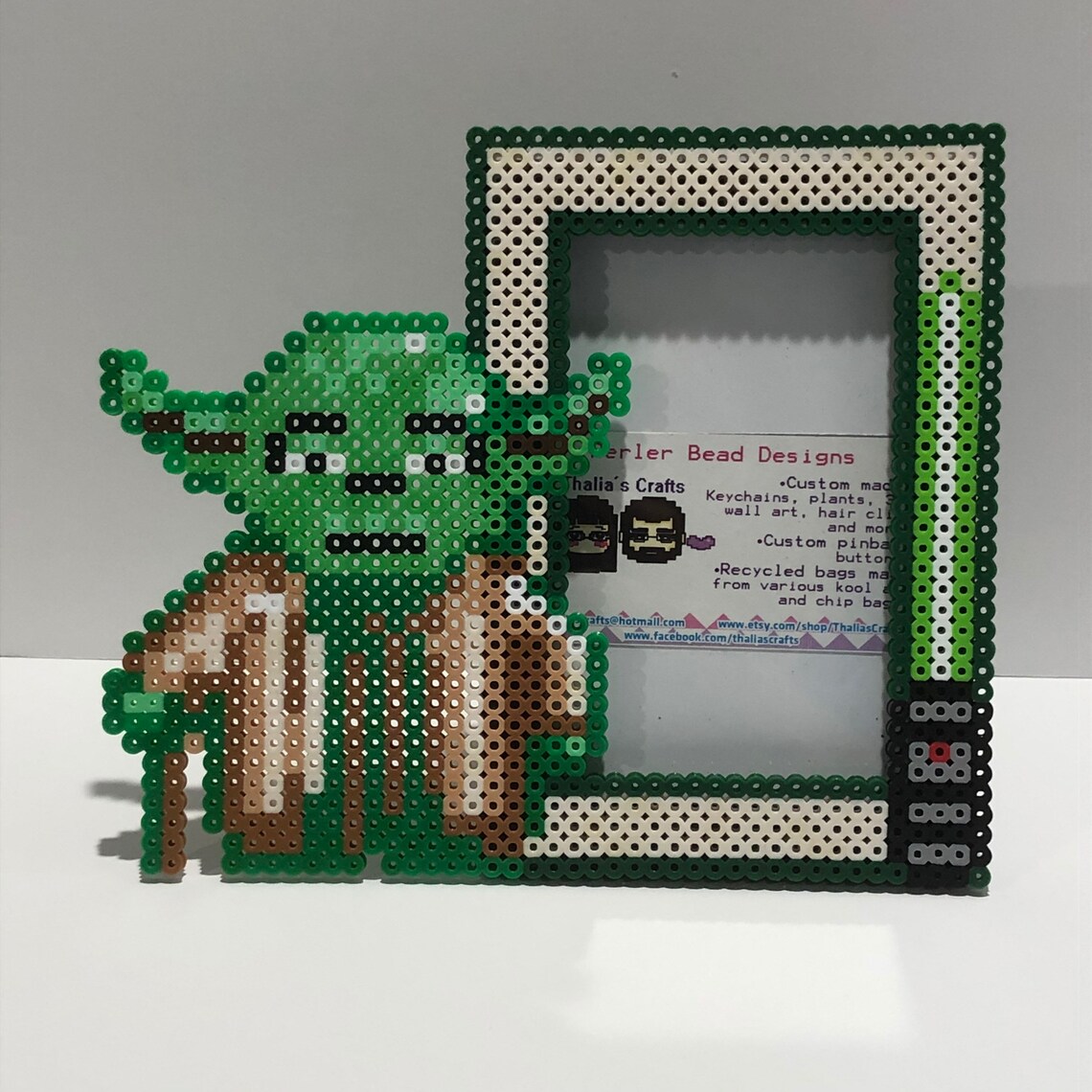 Star Wars Picture Frame Yoda Picture Frame Birthday Gift Etsy