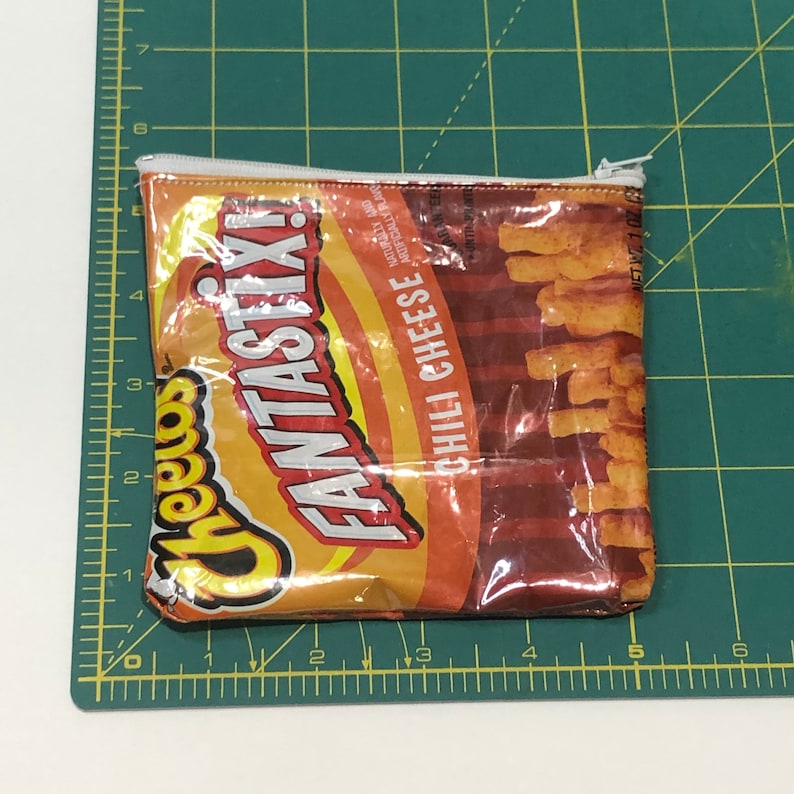 Fantastix Recycled Bag Coin Bag/ Chili Cheese Cheetos Coin Etsy