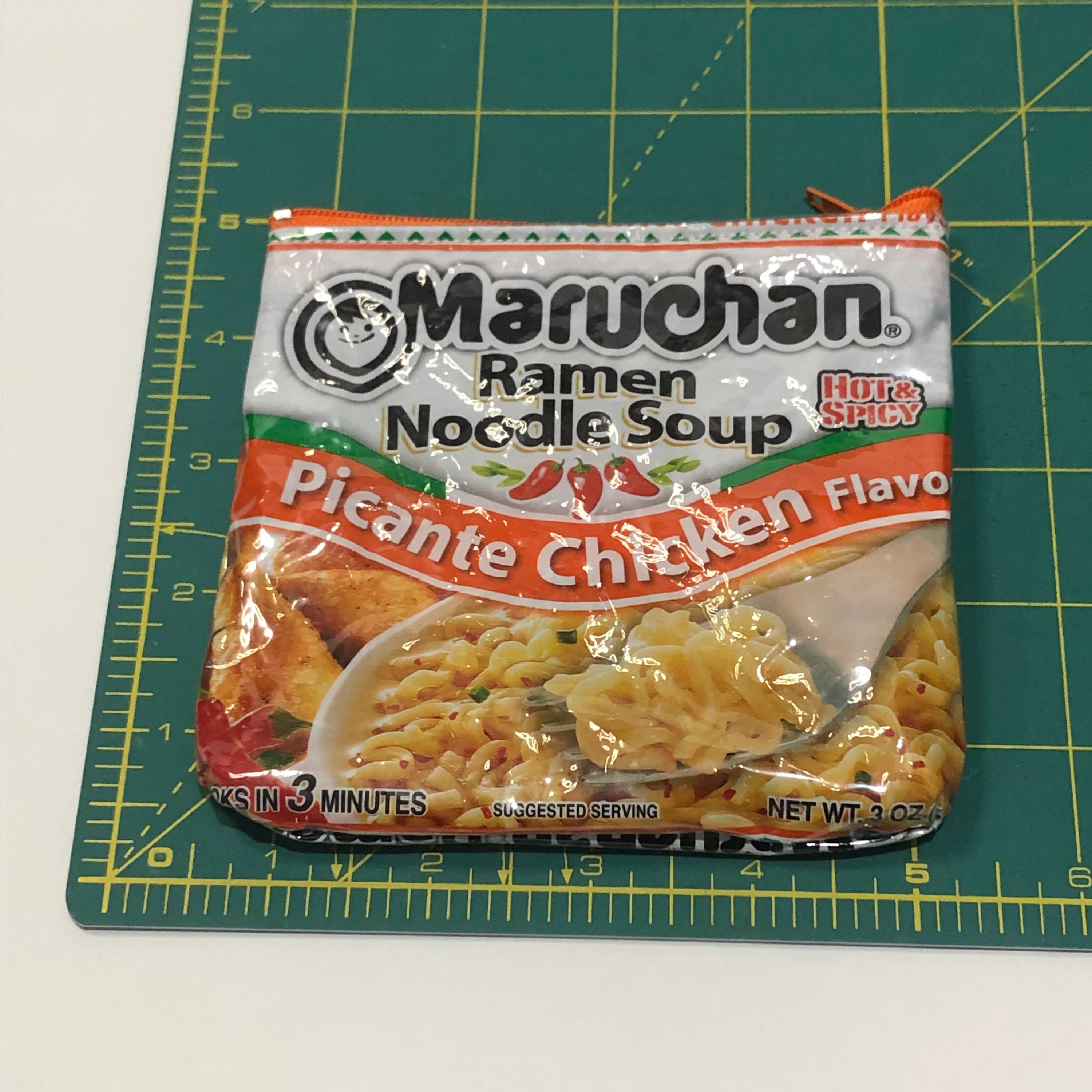 Recycled Bag Ramen Noodle Maruchan Picante Chicken Flavor Etsy UK