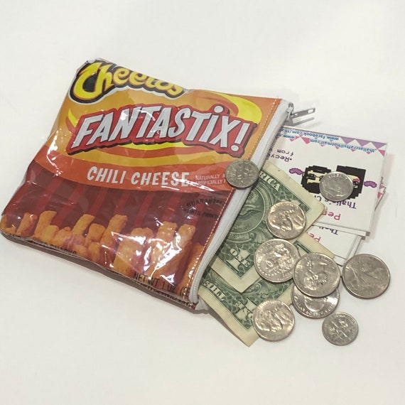 Fantastix Recycled Bag, Coin Bag/ Chili Cheese Cheetos, Coin Purse, Change  Bag, Card Holder, Holiday Gifts, Birthday Gifts, Gift Card Holder -   Israel