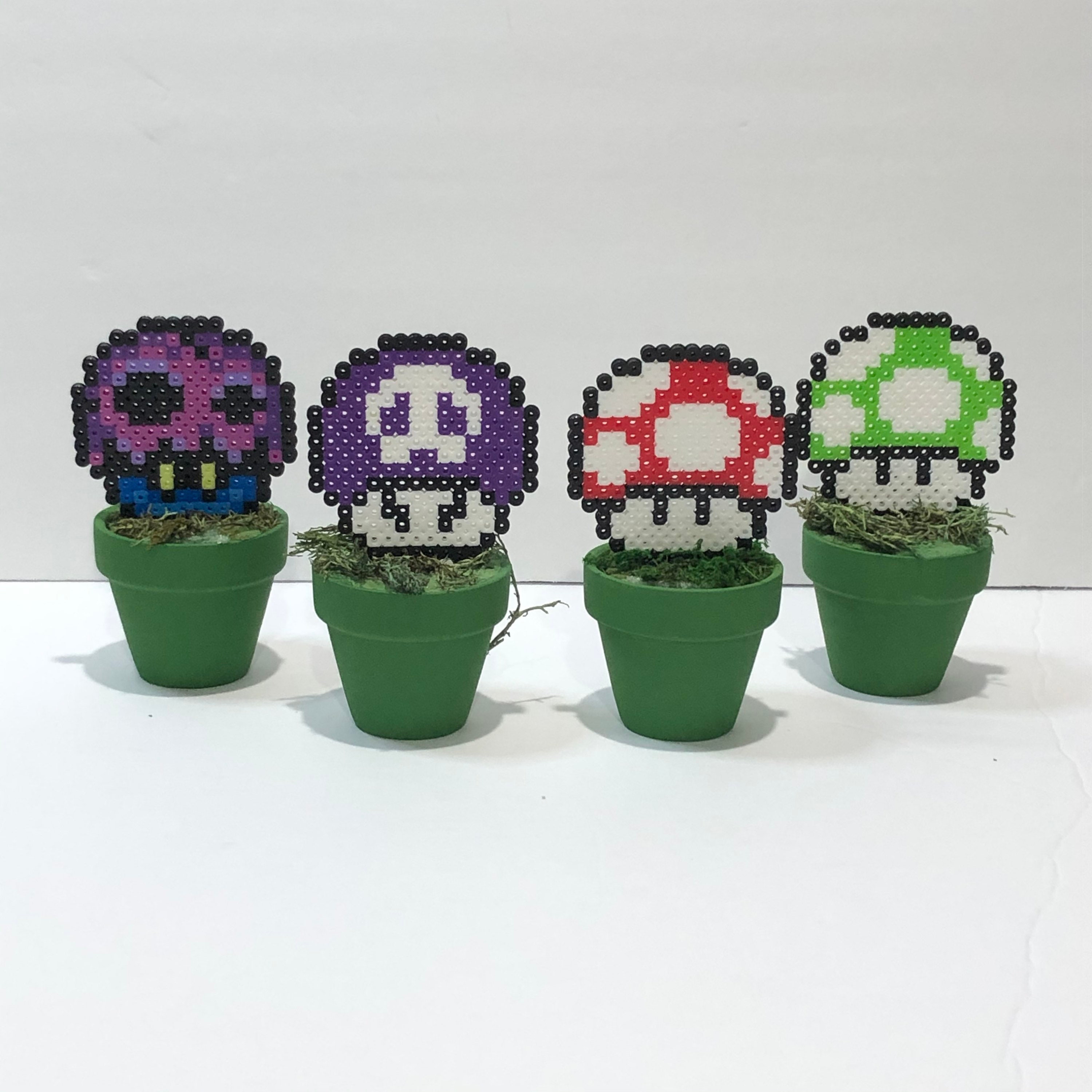 thumbnail image 2 of Super Mario Bros Mushroom Clip-on Earrings Nintendo World 2 of 10