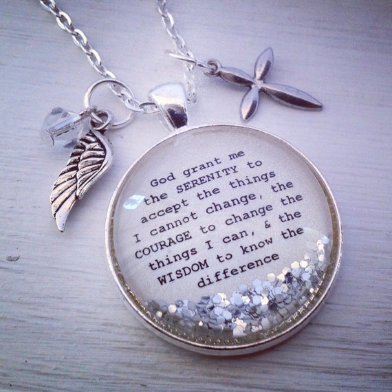 Serenity store prayer locket