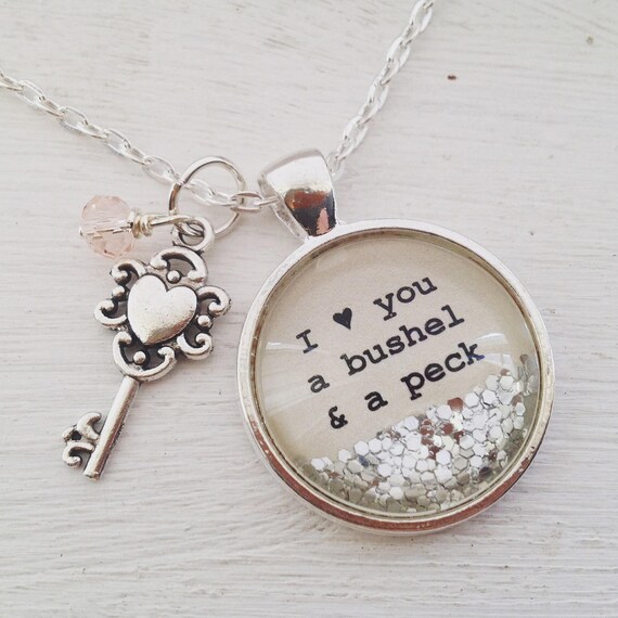 Christmas Gift Grandma, I Love You a Bushel and a Peck