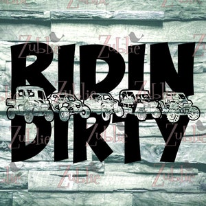 Ridin Dirty SXS SVG PNG File