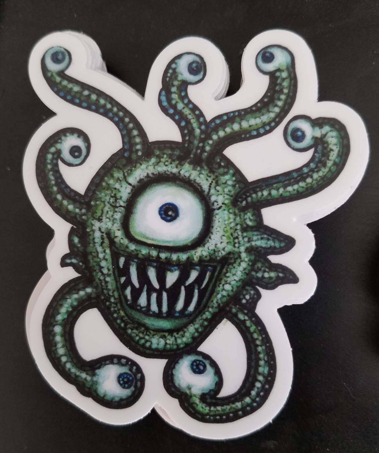 D20 Beholder Die Cut Vinyl Stickers