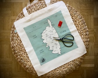 CORSICA - map to stitch