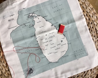 SALE - SRI LANKA - map to stitch