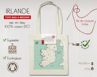 IRELAND - map to stitch