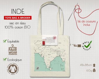 INDIA - map to stitch