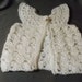 Lacey Baby Sweater Size 0-3 months - Ready to ship