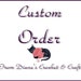 Custom order for catz58