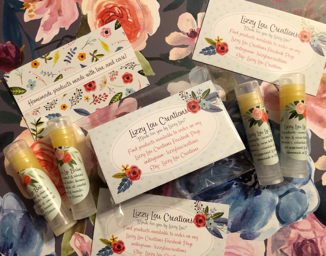 Lizzy Lou Lip Balm quantity Two Lip Balms Two Scents Peppermint