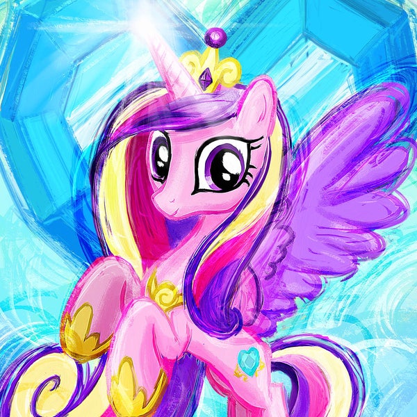 Princess Cadence - My Little Pony Friendship is Magic Art Print Poster