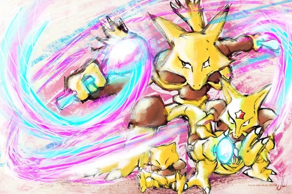 Mega-Alakazam  Pokemon art, Pokemon sketch, Pokemon pokedex