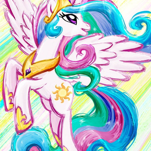 Rainbow Dash My Little Pony Friendship is Magic Art Print - Etsy