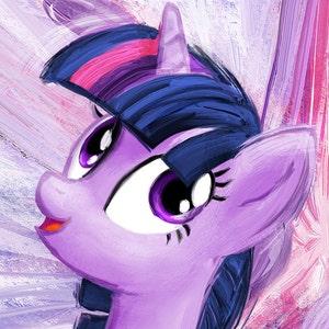 Twilight Sparkle My Little Pony Friendship is Magic Art Print Poster image 2