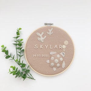 Birth Ring Tortoise Blush