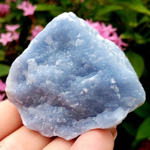 Angelite Natural Rough Raw Crystal Healing Gemstone Spiritual Chakra Stone Specimen